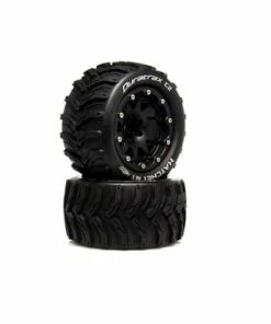 Duratrax Hatchet MT Belted 2.8" 2WD Truck Tires (Black) (2) (0.5 Offset)