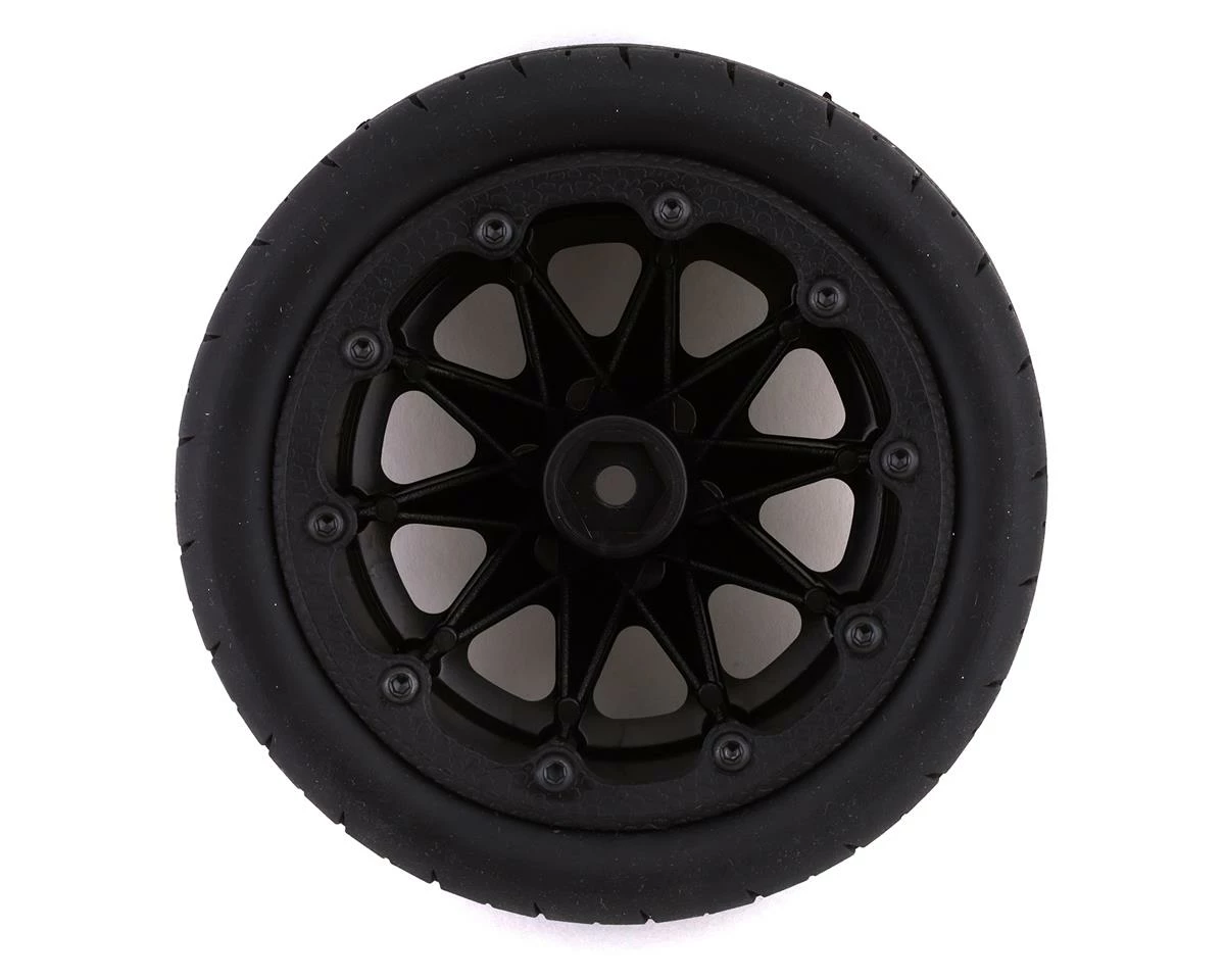 Duratrax Bandito ST Belted 2.8" Mounted Truck Tires (Black) (2) (.5 Offset) W/12mm Hex - Image 2