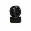 Duratrax Six Pack ST Belted 2.8" 2WD Rear Truck Tires (Black) (2) (0 Offset)