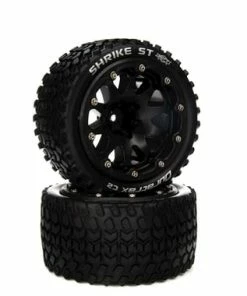 Duratrax Binder ST Belted 2.8" 2WD On-Road Truck Tires W/14mm Hex (Black) (2)