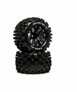 Duratrax Faze MT 2.8" 2WD Front/Rear Truck Tires (Black) (2) (0.5 Offset)
