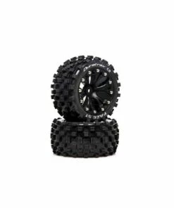 Duratrax Faze ST 2.8" 2WD Front/Rear Truck Tires (Black) (2) (0 Offset)