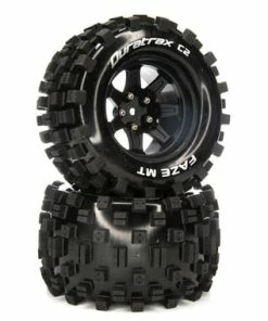 Duratrax Faze MT 2.8" 2WD Front/Rear Truck Tires W/14mm Hex (Black) (2)