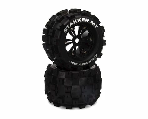 Duratrax Stakker MT 1/8 Monster Truck Tires (Black) (2)