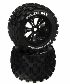Duratrax FAZE MT 1/8 Monster Truck Tires (Black) (2)