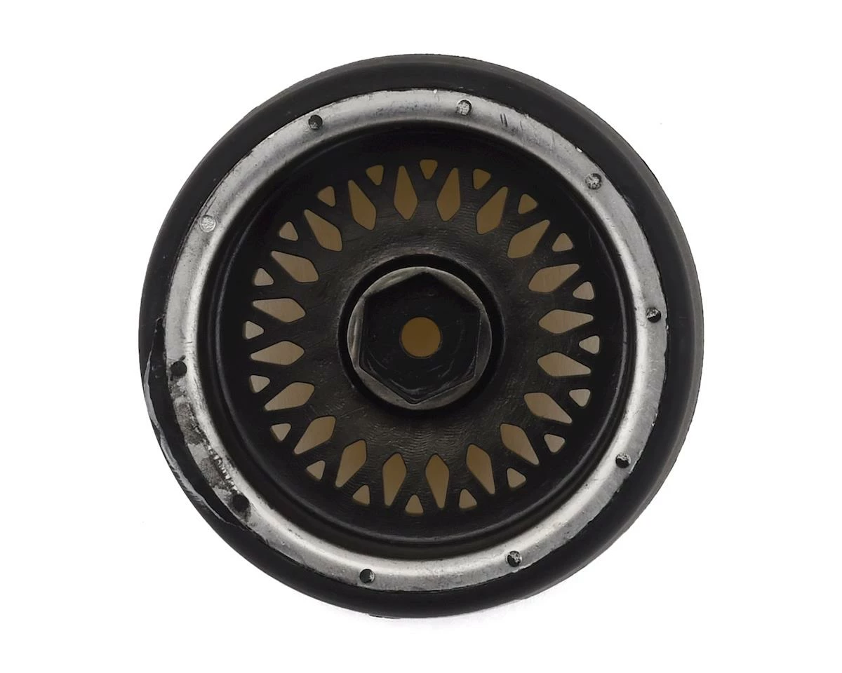 Firebrand RC Ownjewel XDR3 5° Pre-Mounted Slick Drift Tires (4) (Gold) W/Diamonds Tires, 12mm Hex & 3mm Offset - Image 2