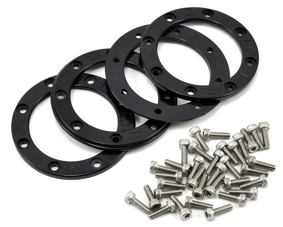 GMade GT 2.2" Beadlock Rock Crawler Wheels (2) (Black) - Image 2