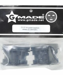GMade GT Air System 2.2" Beadlock Rock Crawler Wheels (2) (Black) -FireBrand RC Sales gma70081 2