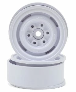 GMade VR01 1.9" Beadlock Rock Crawler Wheels (2) (White)