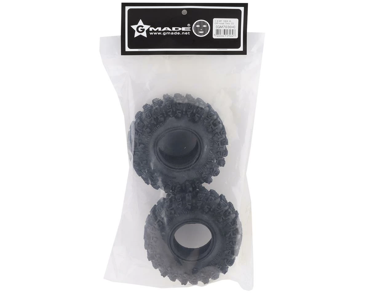 GMade MT1904 1.9" Rock Crawler Tires (2) 4 GMade MT1904 1.9" Rock Crawler Tires (2) - Image 2