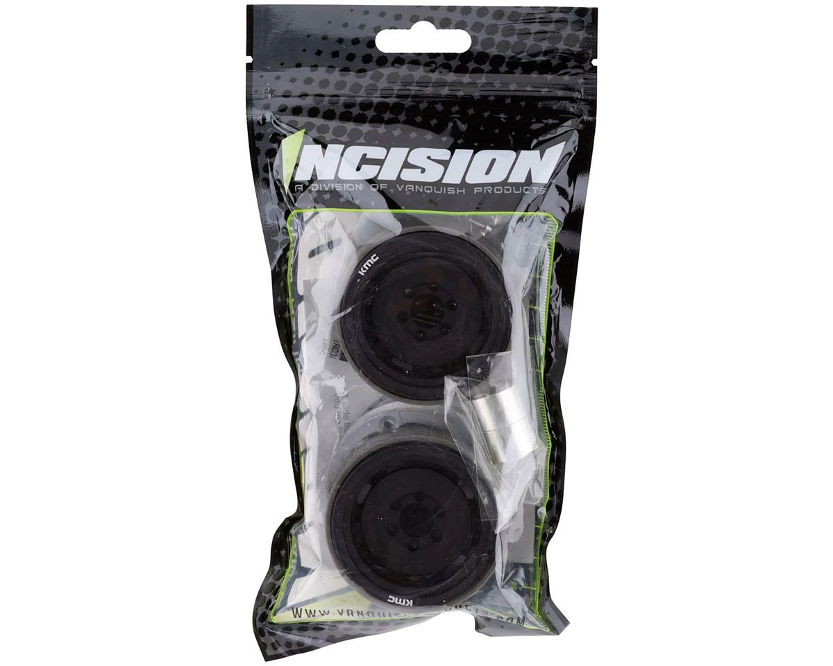 Incision KMC XD720 Roswell 1.9" Beadlock Wheels (Black) (2) - Image 7