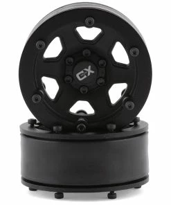 Incision KMC KM233 1.9" Plastic Beadlock Wheels (Black) (2)