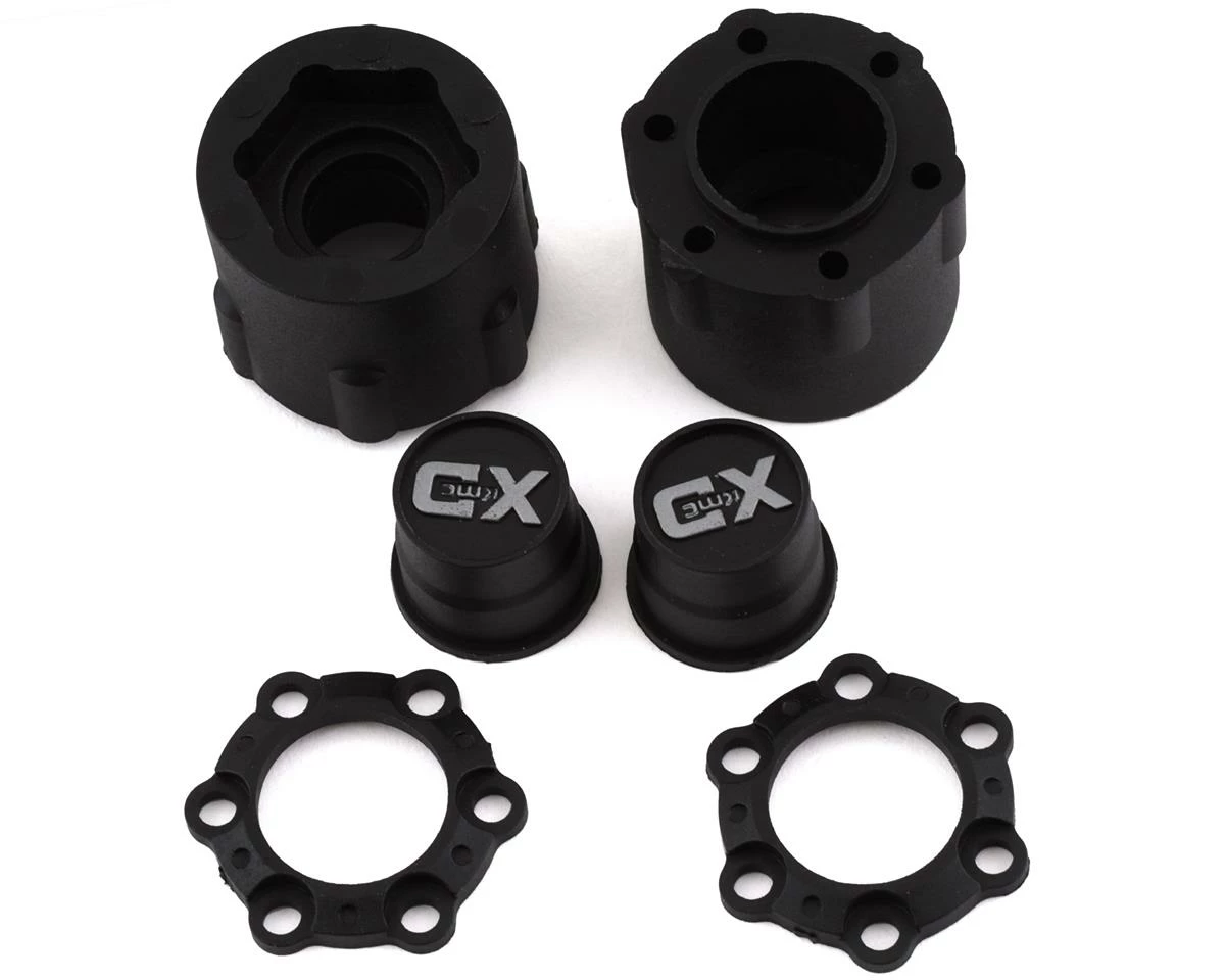 Incision KMC KM233 1.9" Plastic Beadlock Wheels (Black) (2) - Image 3