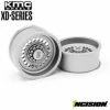 Incision KMC 1.9" XD136 Panzer Crawler Wheel (Silver)