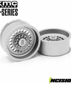 Incision KMC 1.9" XD136 Panzer Crawler Wheel (Silver)