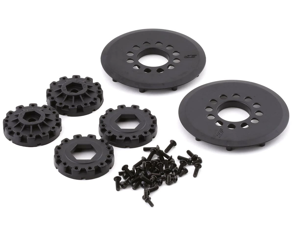 JCONCEPTS Magma Pre-Mounted 1/8 Buggy Tires W/Cheetah Wheel (Black) (2) (Yellow) - Image 3