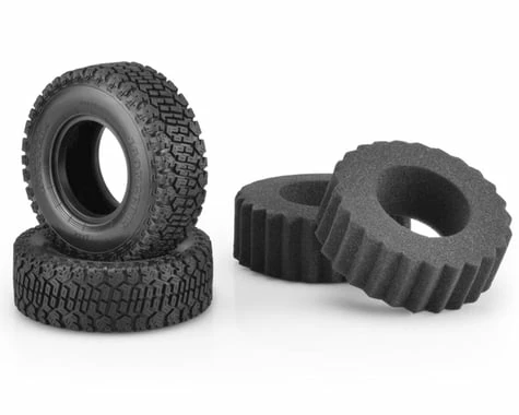 JCONCEPTS Bounty Hunters Scale Country Class 1 1.9" Crawler Tires (2) (Green)