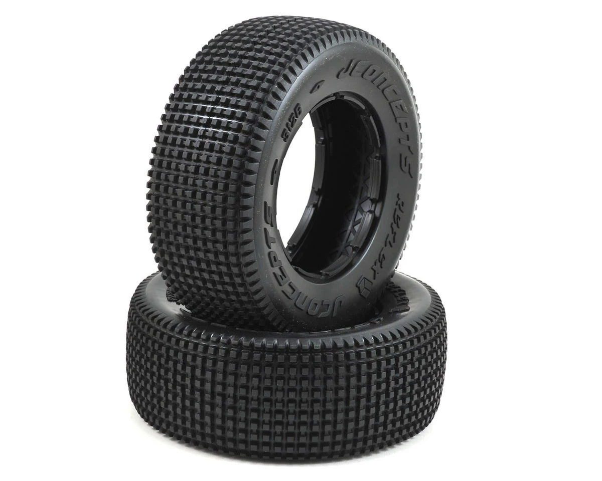 JCONCEPTS Reflex 1/5 Scale Off-Road Truck Tires (2) (No Foam) (Yellow)