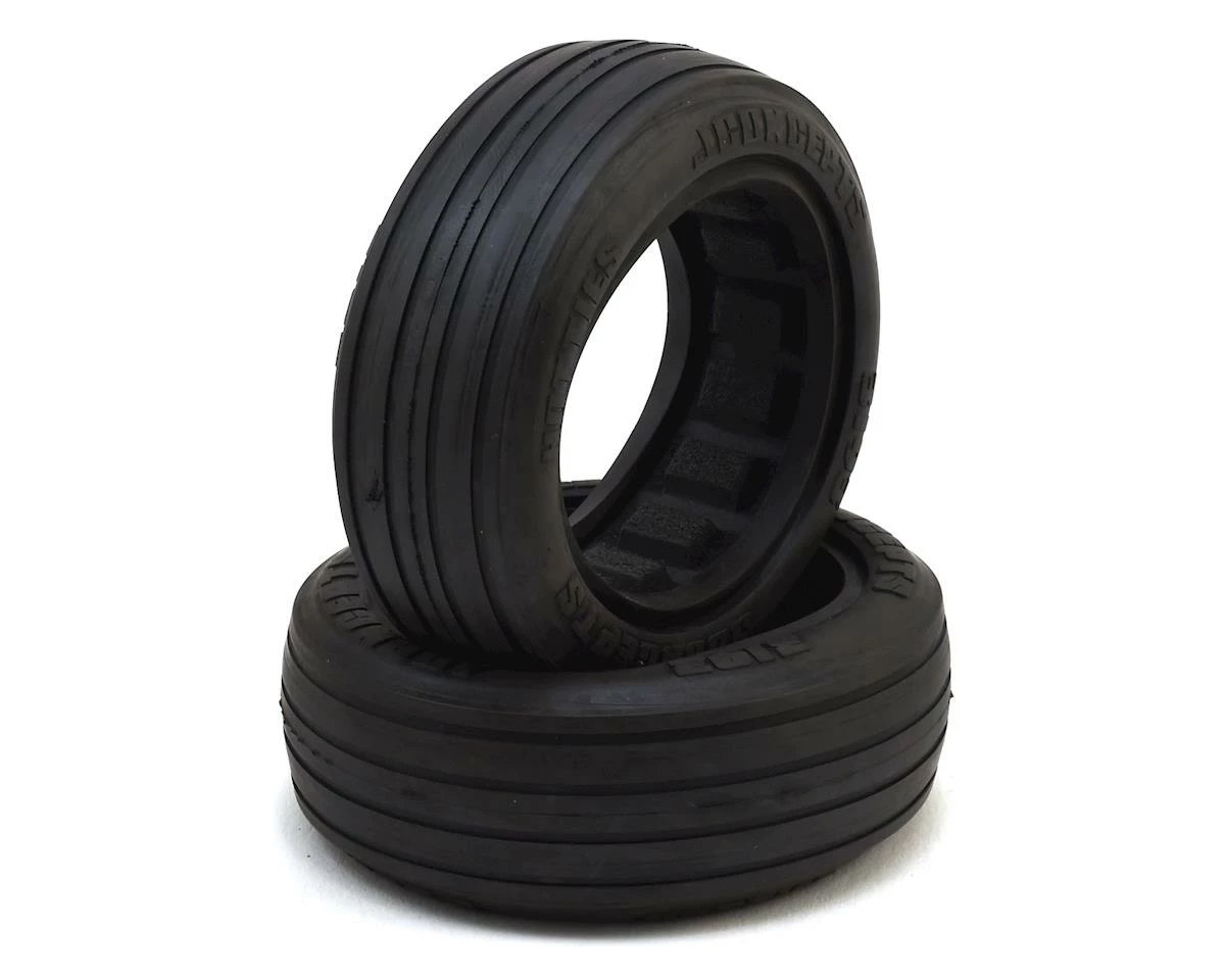 JCONCEPTS Hotties Street Eliminator 2.2" Drag Racing Front Tire (2) (Green)