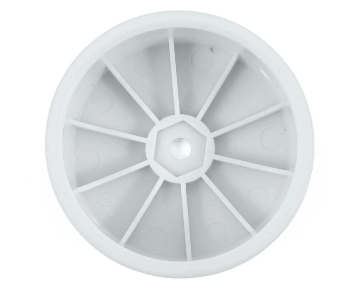 JCONCEPTS 12mm Hex Mono 2.2 4WD Front Buggy Wheels (4) (22-4) (White) - Image 2