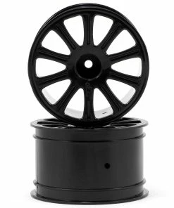 JCONCEPTS 2.2 Rulux Wheel (2) (1/16th E-Revo) (Black)