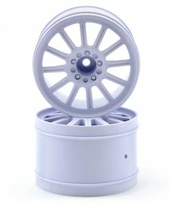 JCONCEPTS 12mm Hex Rulux 2.8" Rear Wheel (2) (White)