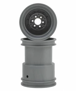 JCONCEPTS Tribute 2.6x3.6" Monster Truck Wheel (Silver) (2)