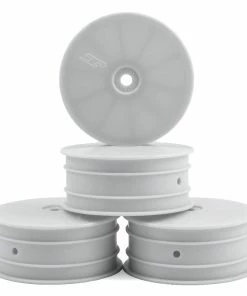 JCONCEPTS 12mm Hex Mono Front Wheel (White) (4) (B74)