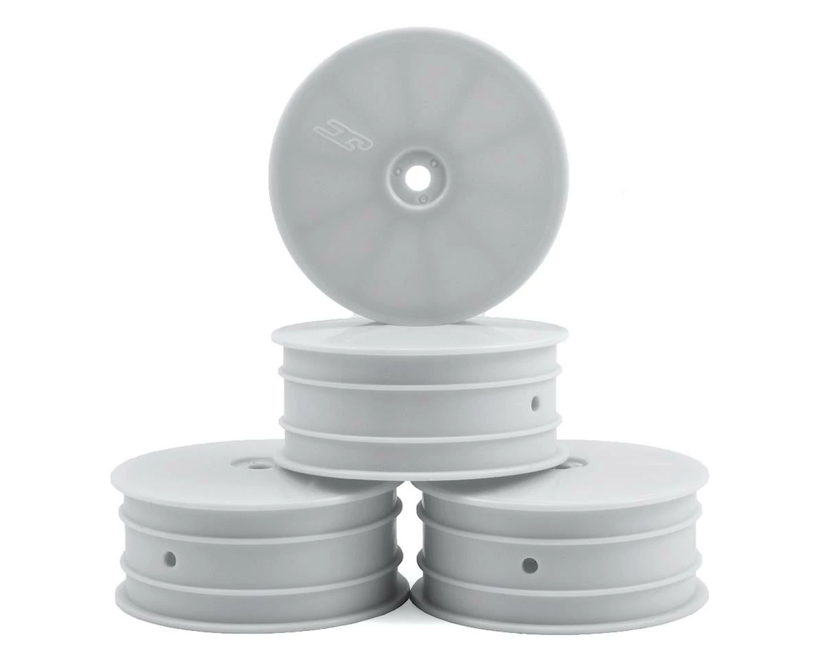 JCONCEPTS 12mm Hex Mono Front Wheel (White) (4) (B74)