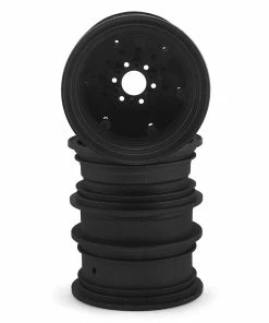 JCONCEPTS Krimson Dually 2.6" Dual Truck Wheels W/Adaptors & Covers (Black) (2)