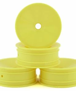 JCONCEPTS Mono 2.2 Bearing Front Wheels (Yellow) (4) (RC10)