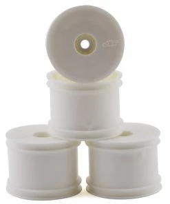 JCONCEPTS Losi Mini-T 2.0 Mono Wheel Set (White) (4)