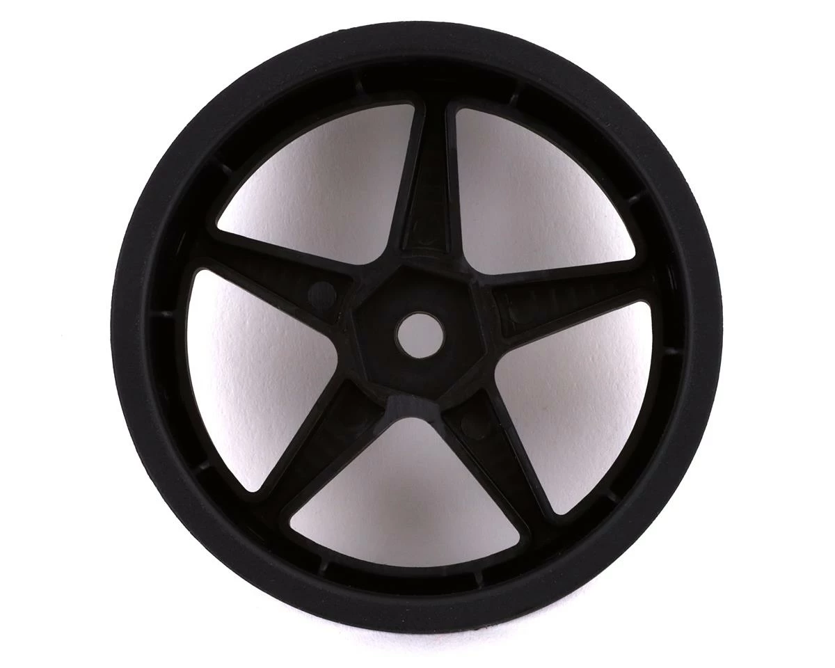JCONCEPTS Starfish Street Eliminator 2.2" Front Drag Racing Wheels (Black) (2) W/12mm Hex - Image 2