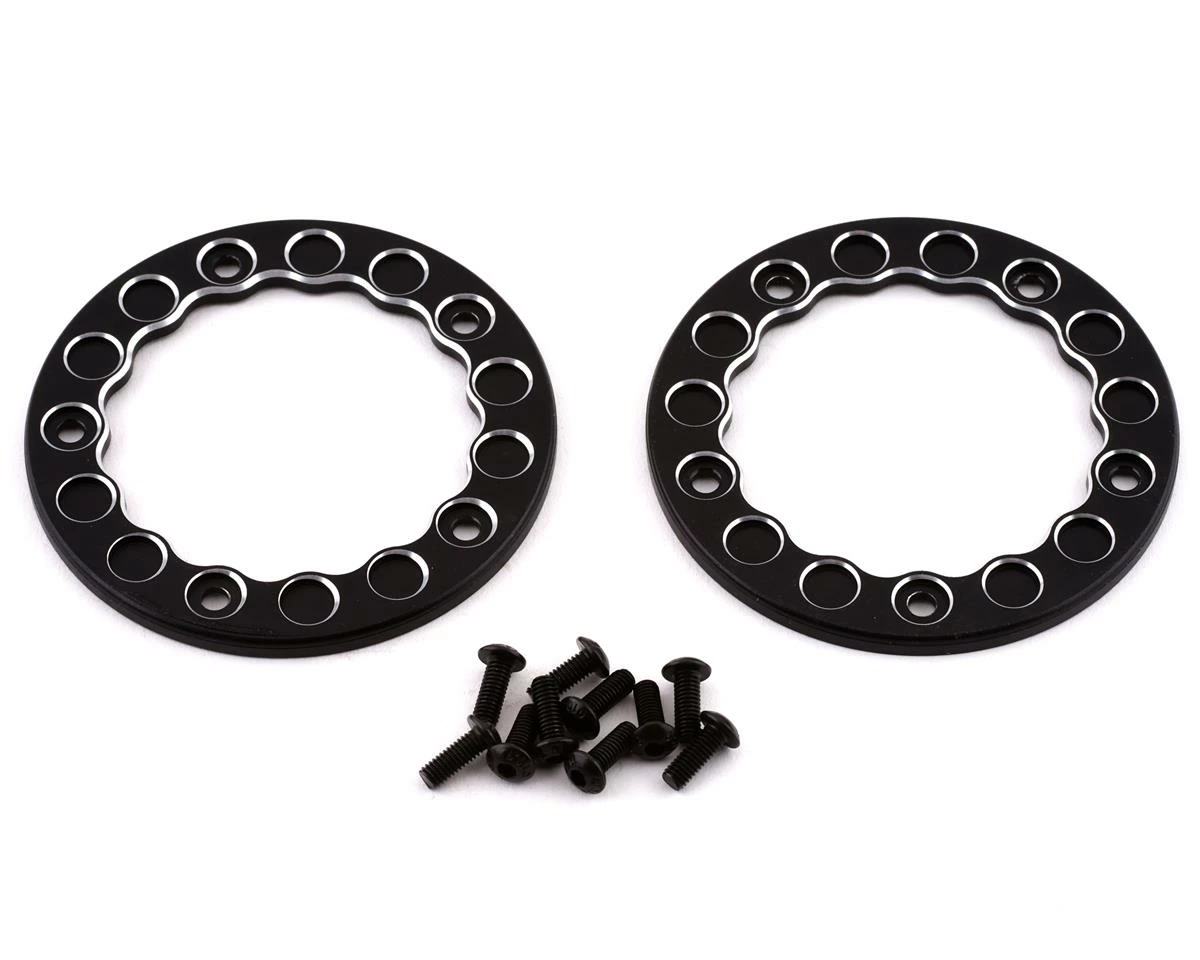 JCONCEPTS Starfish Mambo Beadlock Street Eliminator Rear Drag Wheels (Black) (2) W/12mm Hex - Image 3