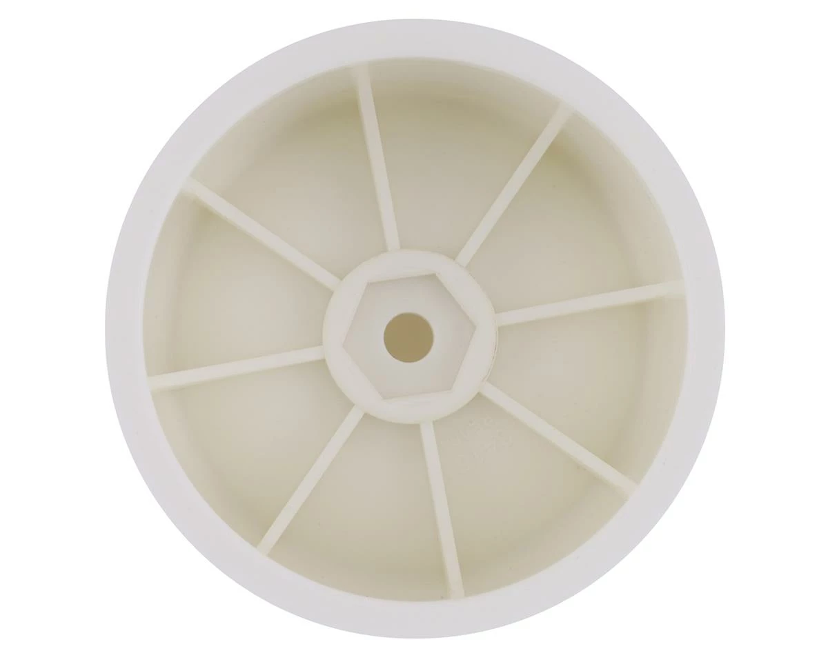 JCONCEPTS 12mm Hex 2.2" Super Dish Rear Wheel (White) (4) (Rustler/Stampede) - Image 2