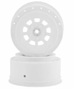 JCONCEPTS 9-Shot Short Course Wheels W/3mm Offset (2) (White) W/12mm Hex