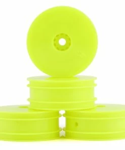 JCONCEPTS Losi Mini-B Front Mono Wheel Set (Yellow) (4)