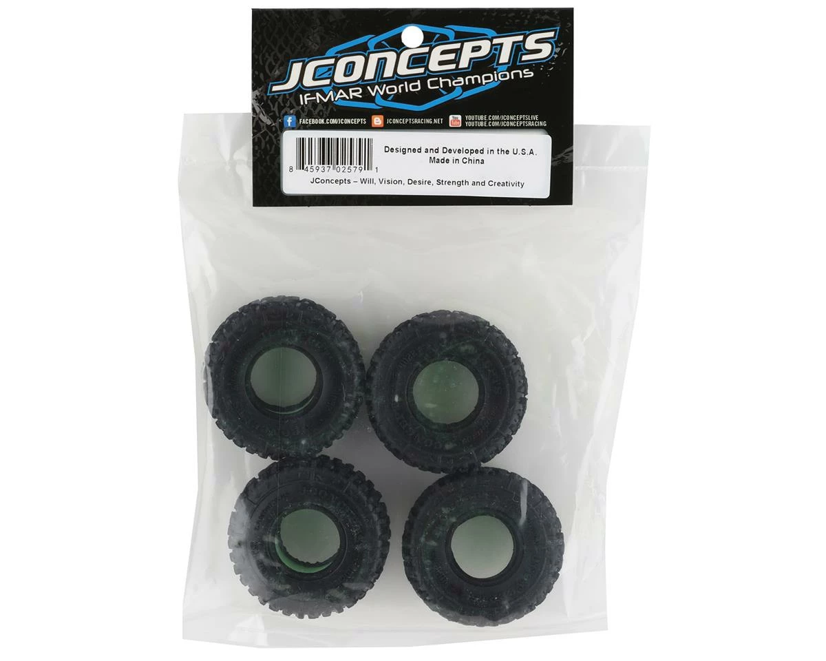 JCONCEPTS Landmines 1.0" Micro Crawler Tires (4) (Gold) - Image 3