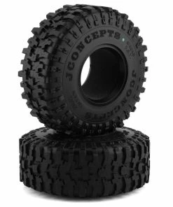 JCONCEPTS SCX6 Tusk 2.9" All Terrain Crawler Tires (2) (Green)
