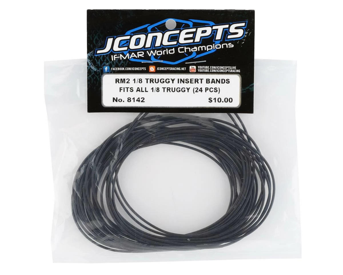 JCONCEPTS RM2 1/8th Truck Insert Bands (24) - Image 2