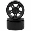 Killerbody 1.55" Aluminum Scale Beadlock Wheel Set (Black) (2)