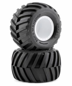 Kyosho Sand Monster Pre-Mounted Monster Truck Tires (Soft) (2) W/12mm Hex