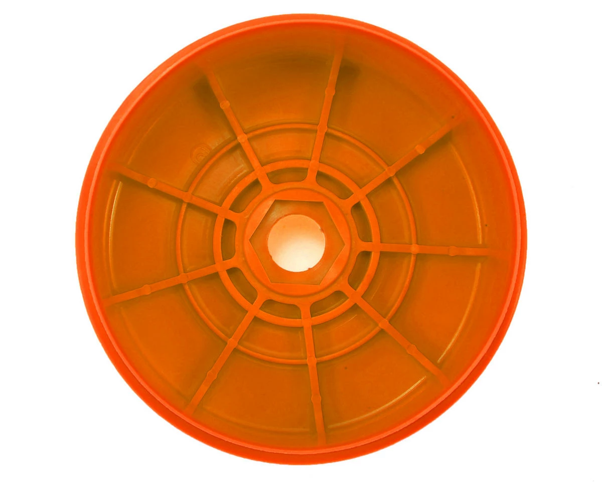 Kyosho MP9 TKI4 1/8th Off Road Dish Wheels (4) (Orange) - Image 2