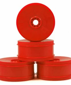 Kyosho MP9 TKI4 1/8th Off Road Dish Wheels (4) (Red)