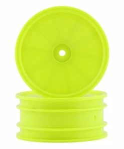 Kyosho Optima 2.2 Dish Front Wheel W/12mm Hex (Yellow) (2)
