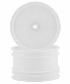 Kyosho Optima 2.2 Dish Rear Wheel W/12mm Hex (White) (2)