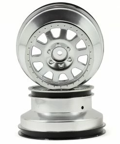 Kyosho 12mm Hex Short Course Wheels (Silver) (2) (SC6)