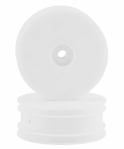 LOSI Mini-B Front Wheels (White) (2)