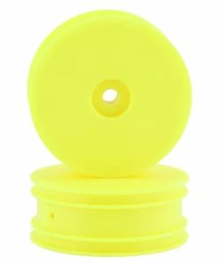 LOSI Mini-B Front Wheels (Yellow) (2)