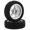 LOSI 1/16 Mini Drag Pre-Mounted Mickey Thompson Tires (Front) W/8mm Hex